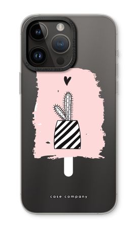 Black and white cactus