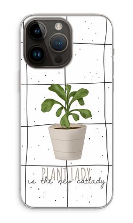 Houseplant on windowpane