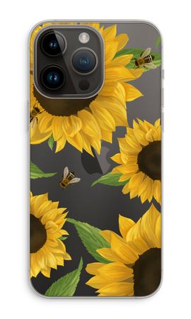 Sunflower and bees