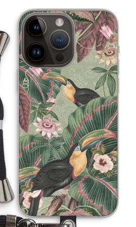 Tropical jungle toucan