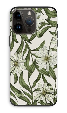 White flower pattern