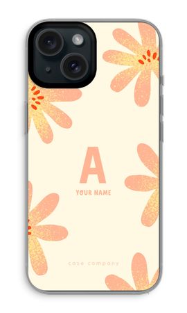 Peach Blossom Monogram