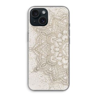 Goldenes Boho-Mandala