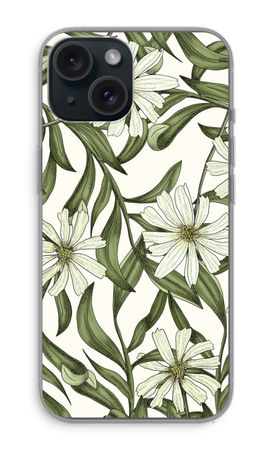 White flower pattern