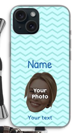 Personalized Face - Stripes Pattern