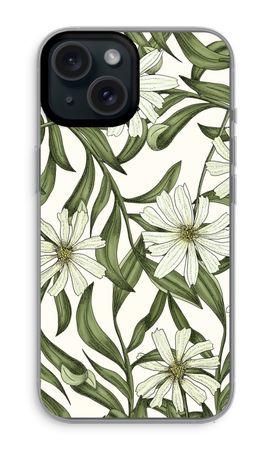 White flower pattern