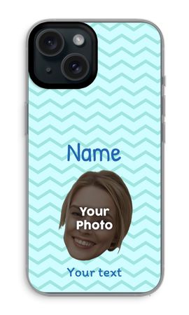 Personalized Face - Stripes Pattern