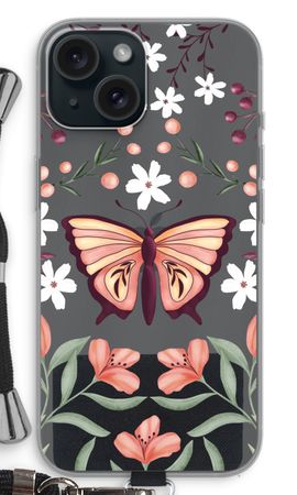 Butterfly in a floral world