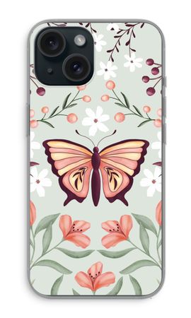 Butterfly in a floral world
