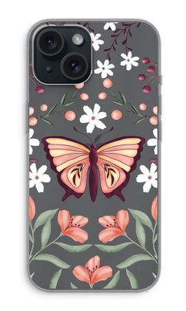 Butterfly in a floral world