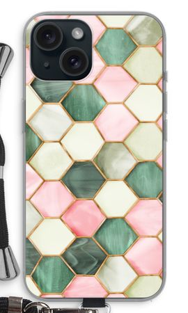 Hexagons in stained glass