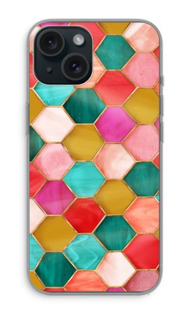 Hexagons in stained glass