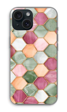 Hexagons in stained glass