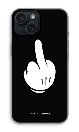 Middle finger black