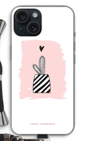 Black and white cactus