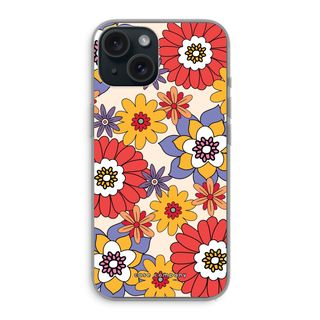 Retro Blumen - Gelb