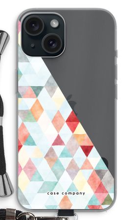 Coloured triangles pastel