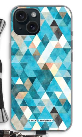 Coloured triangles blue