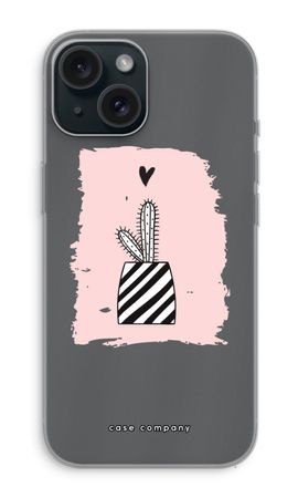 Black and white cactus