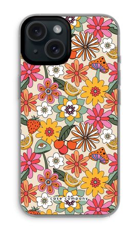 Retro Flowers N°2 - Yellow