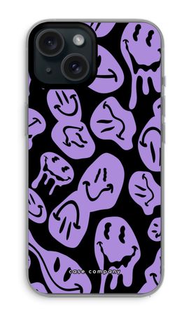 Melting Smiley - Purple
