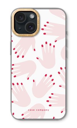 Hands pink