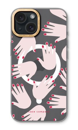 Hands pink