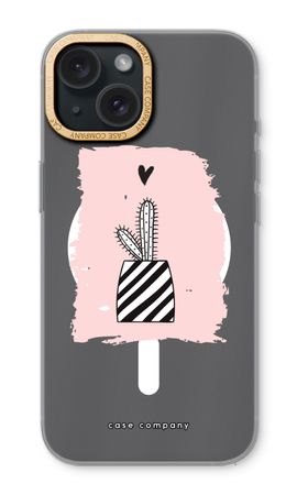 Black and white cactus