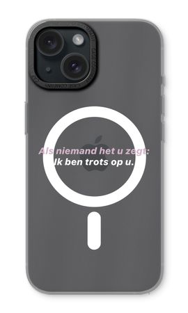 Ik ben trots op u
