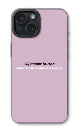 Fouten maken u niet