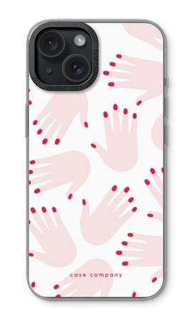 Hands pink