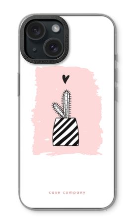 Black and white cactus