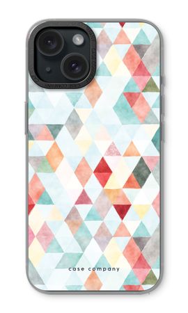 Coloured triangles pastel