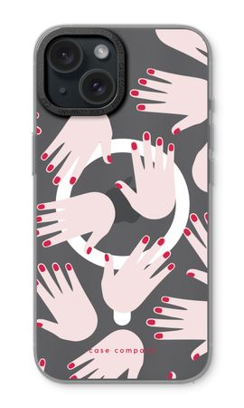 Hands pink