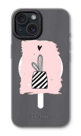 Black and white cactus