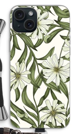 White flower pattern