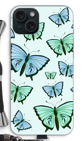 Blue & Green Butterflies