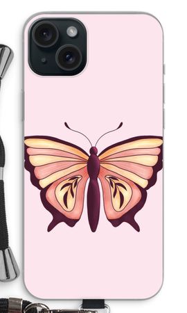 Mariposa rosa