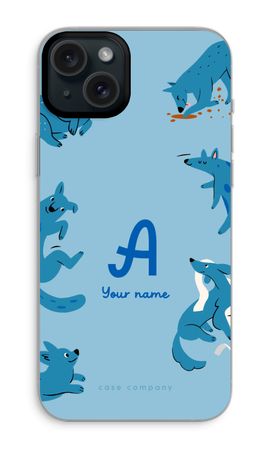 Playful Dogs Monogram