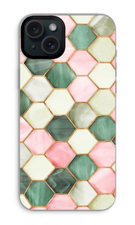 Hexagons in stained glass