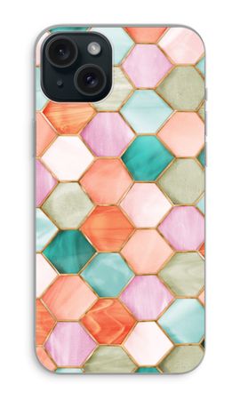 Hexagons in stained glass