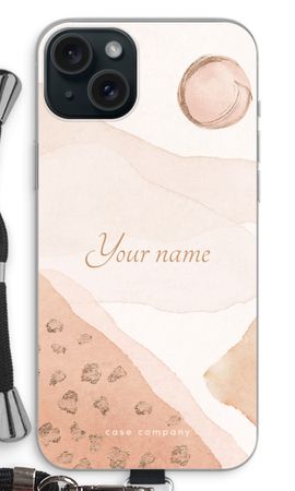 Gold Spots Namecase - Blush