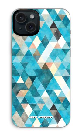Coloured triangles blue