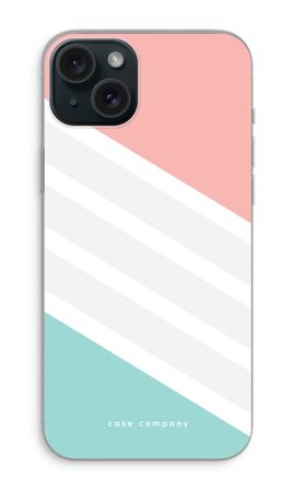 Pastellfarbene Streifen