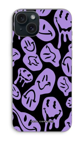 Melting Smiley - Purple