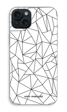 Schwarze geometrische Linien