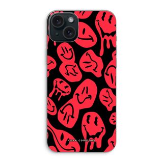 Smeltende Smiley - Rood