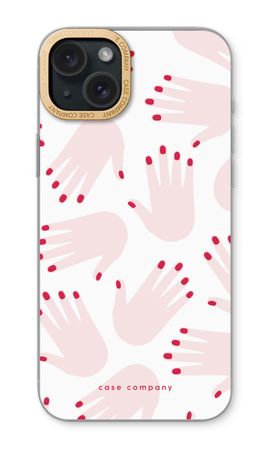 Hands pink