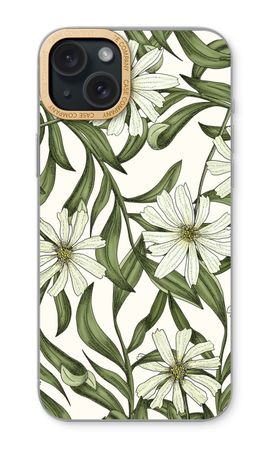 White flower pattern
