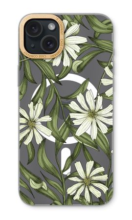 White flower pattern